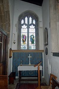 The south chapel looking east March 2012